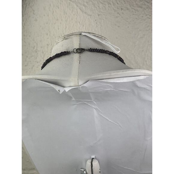 Sterling Silver Heart Pendant Amethyst Beaded Necklace 18" & Bracelet 7.5" Set - Picture 14 of 15